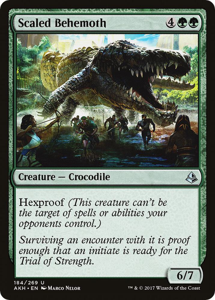 Scaled Behemoth [Amonkhet] 184