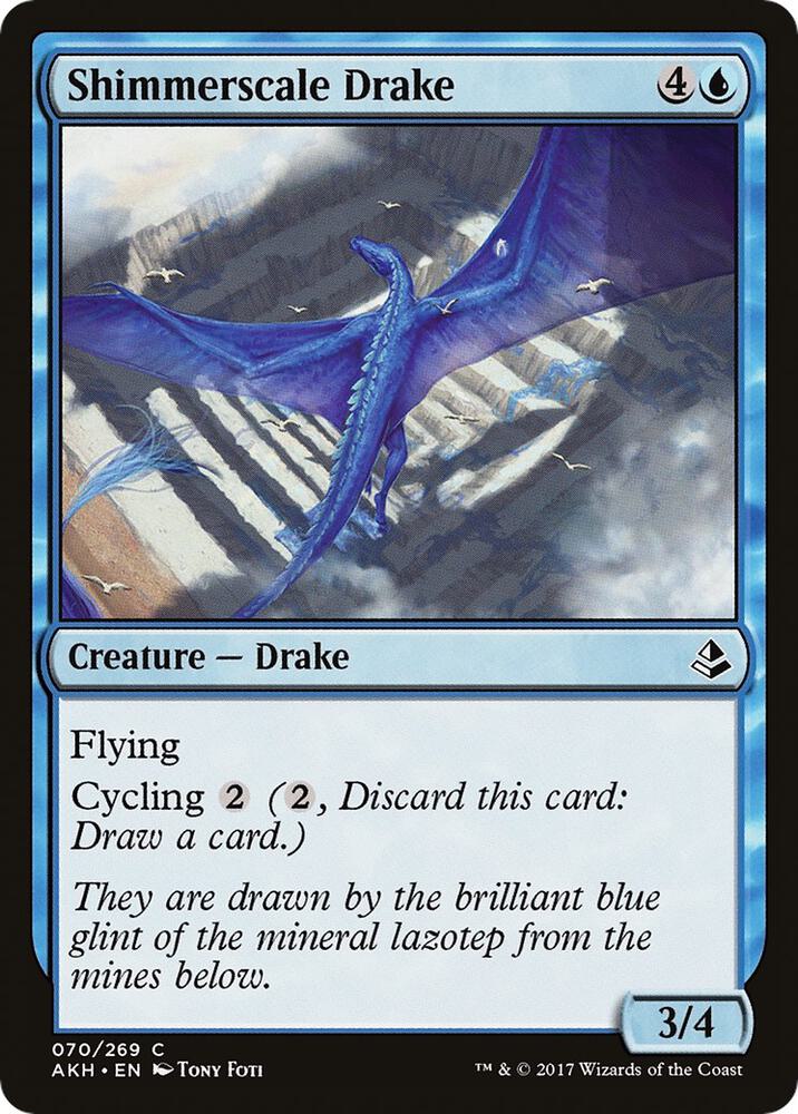 Shimmerscale Drake [Amonkhet] 70