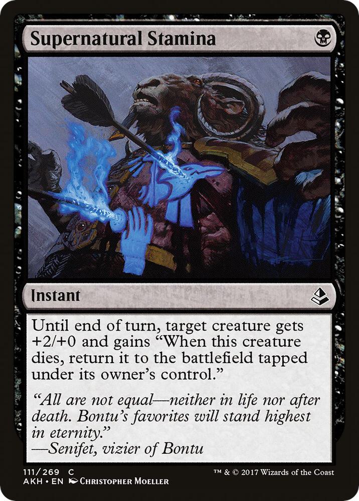 Supernatural Stamina [Amonkhet] 111