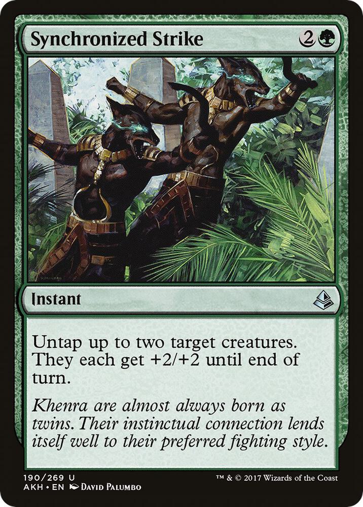 Synchronized Strike [Amonkhet] 190
