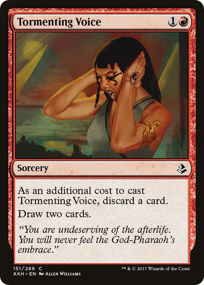 Tormenting Voice [Amonkhet] 151