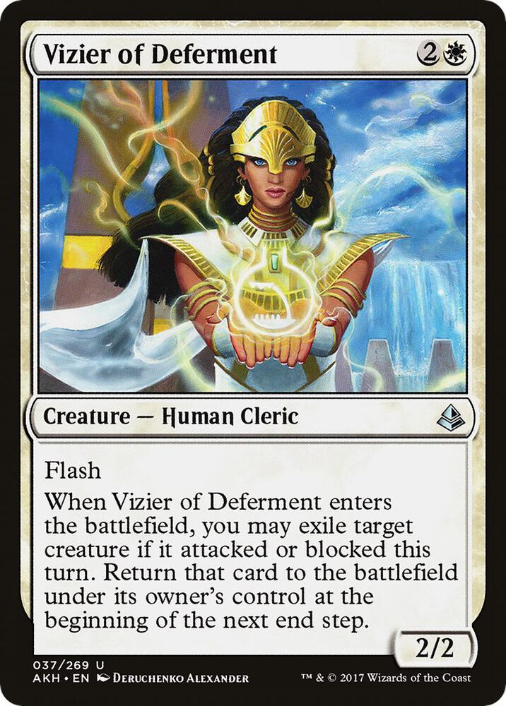 Vizier of Deferment [Amonkhet] 37