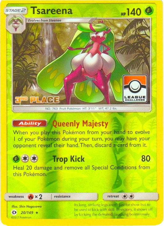 Tsareena - 20/149 (League Challenge) [3rd Place] [League & Championship Cards] 020/149