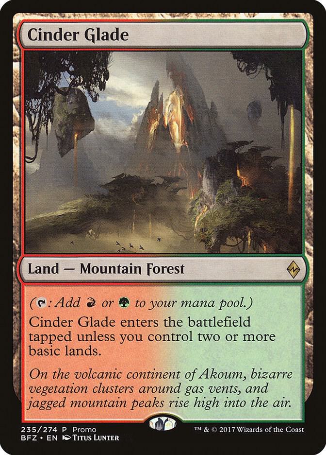 Cinder Glade [Standard Showdown Promos] 235