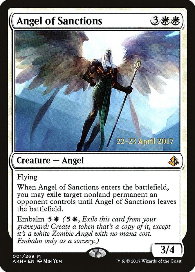 Angel of Sanctions [Prerelease Cards] 1
