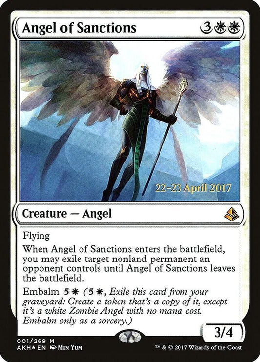 Angel of Sanctions [Prerelease Cards] 1