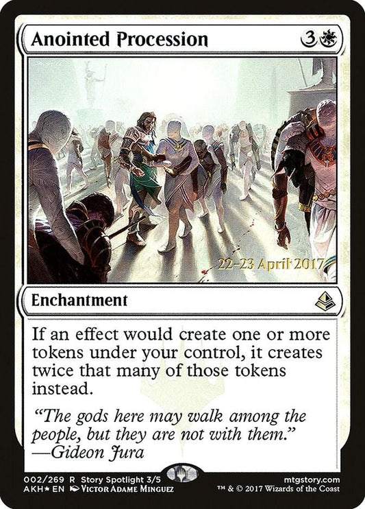 Anointed Procession [Prerelease Cards] 2