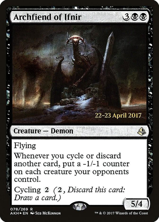 Archfiend of Ifnir [Prerelease Cards] 78