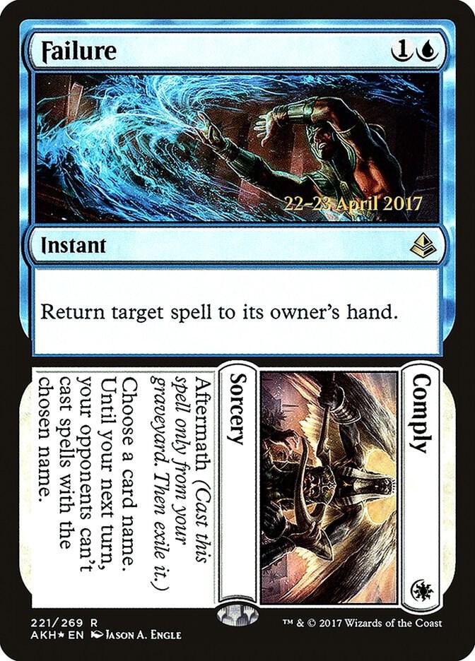 Failure // Comply [Prerelease Cards] 221