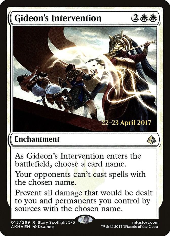 Gideon's Intervention [Prerelease Cards] 15