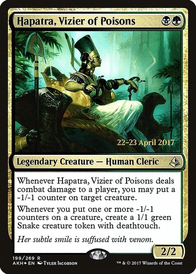Hapatra, Vizier of Poisons [Prerelease Cards] 199