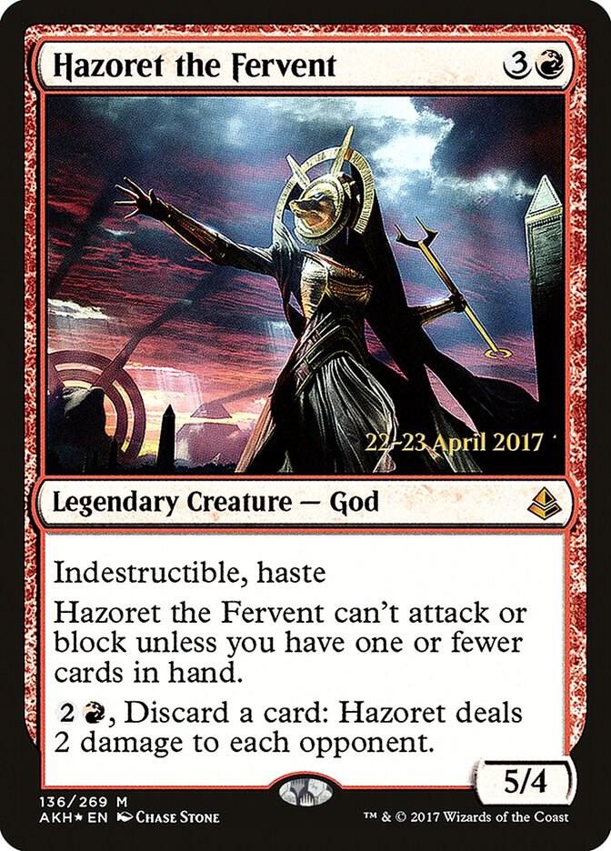 Hazoret the Fervent [Prerelease Cards] 136