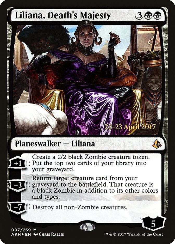 Liliana, Death's Majesty [Prerelease Cards] 97