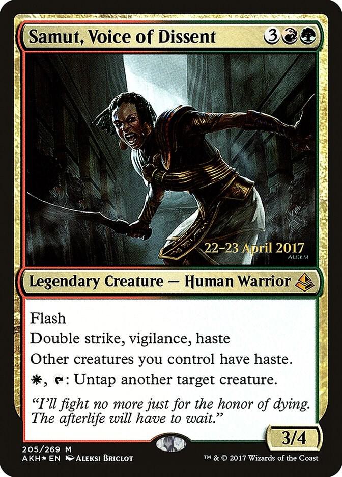 Samut, Voice of Dissent [Prerelease Cards] 205