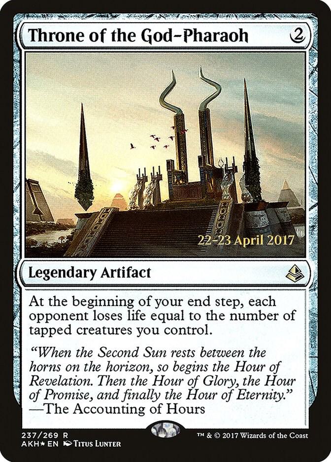 Throne of the God-Pharaoh [Prerelease Cards] 237