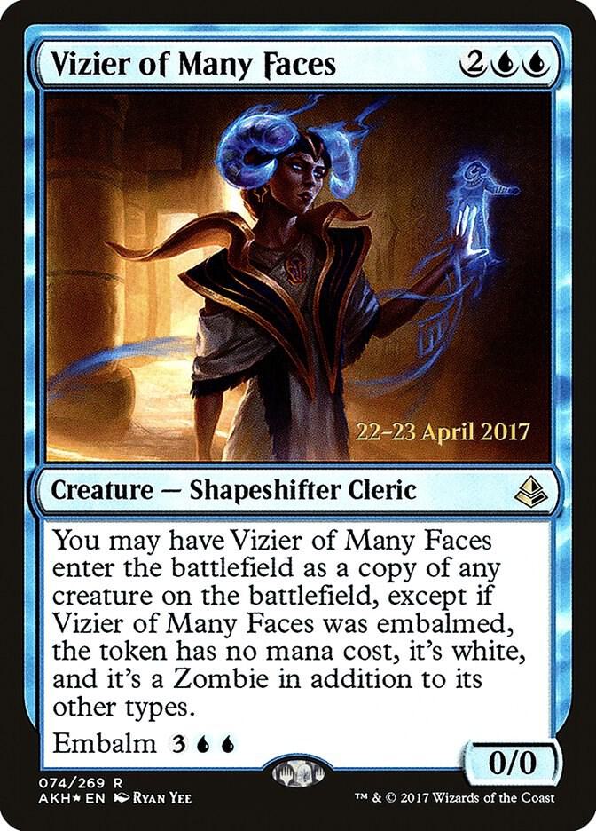 Vizier of Many Faces [Prerelease Cards] 74