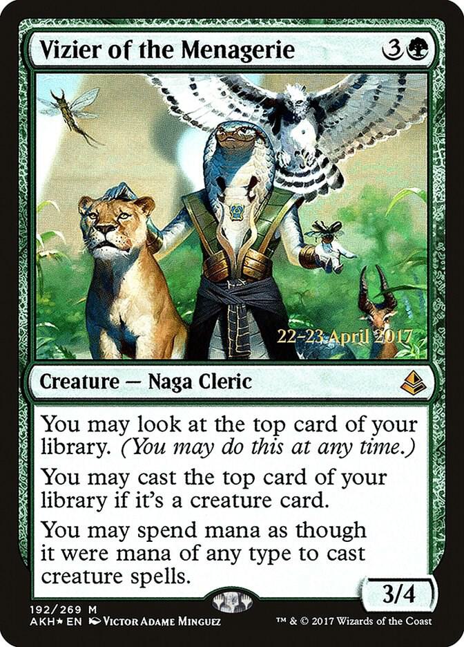 Vizier of the Menagerie [Prerelease Cards] 192