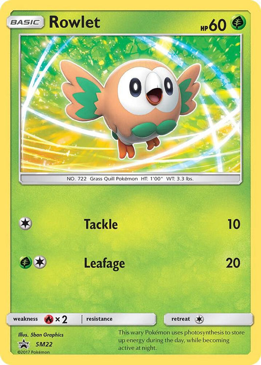 Rowlet - SM22 [SM Promos] SM22