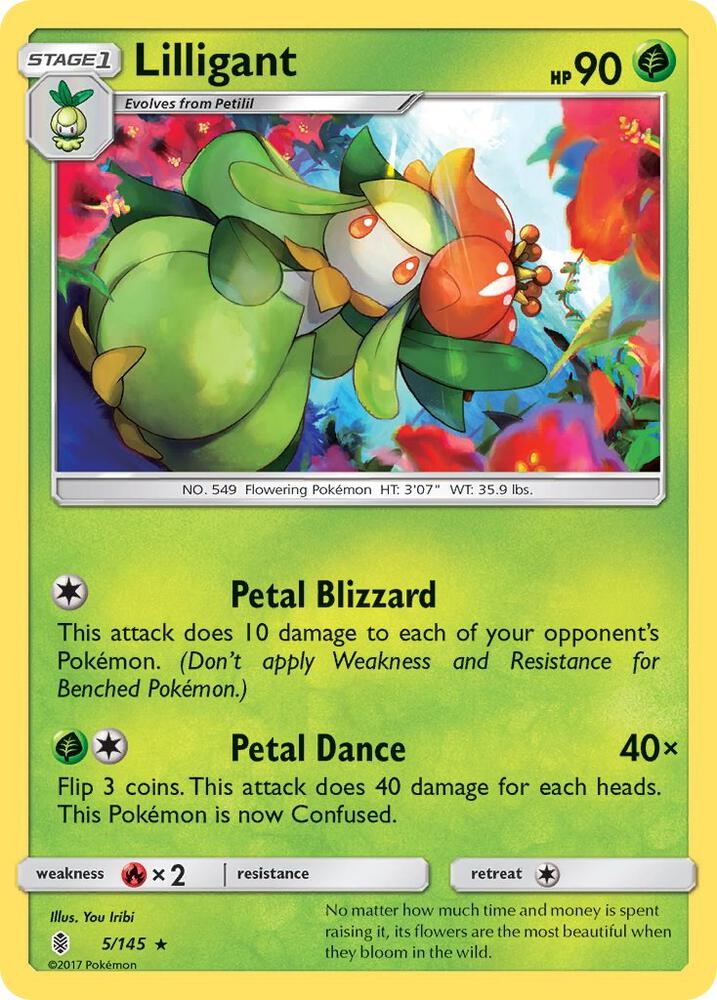 Lilligant [SM - Guardians Rising] 5/145