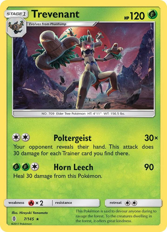 Trevenant [SM - Guardians Rising] 7/145