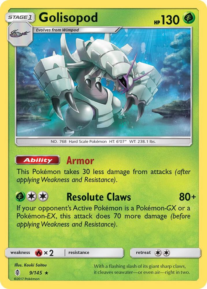 Golisopod [SM - Guardians Rising] 9/145
