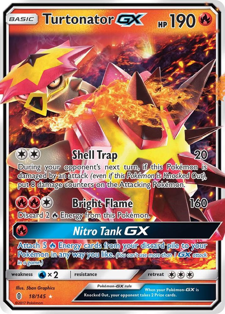 Turtonator GX [SM - Guardians Rising] 18/145