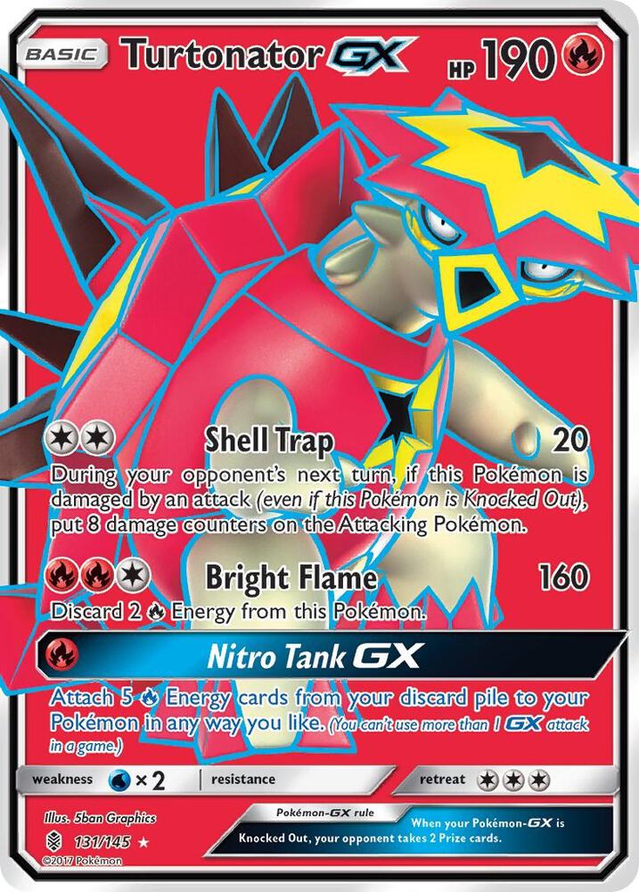 Turtonator GX (Full Art) [SM - Guardians Rising] 131/145