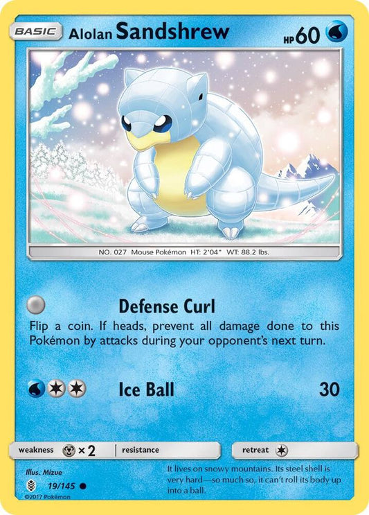 Alolan Sandshrew [SM - Guardians Rising] 19/145