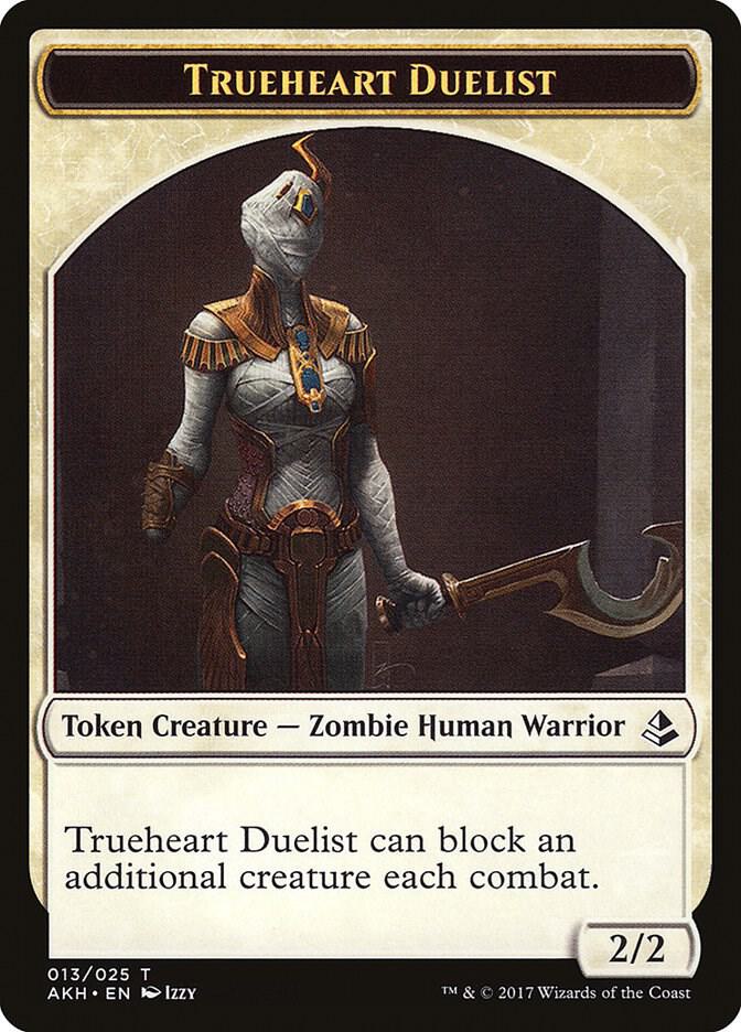 Trueheart Duelist Token [Amonkhet] 13