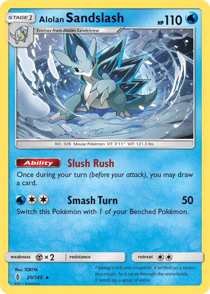Alolan Sandslash [SM - Guardians Rising] 20/145