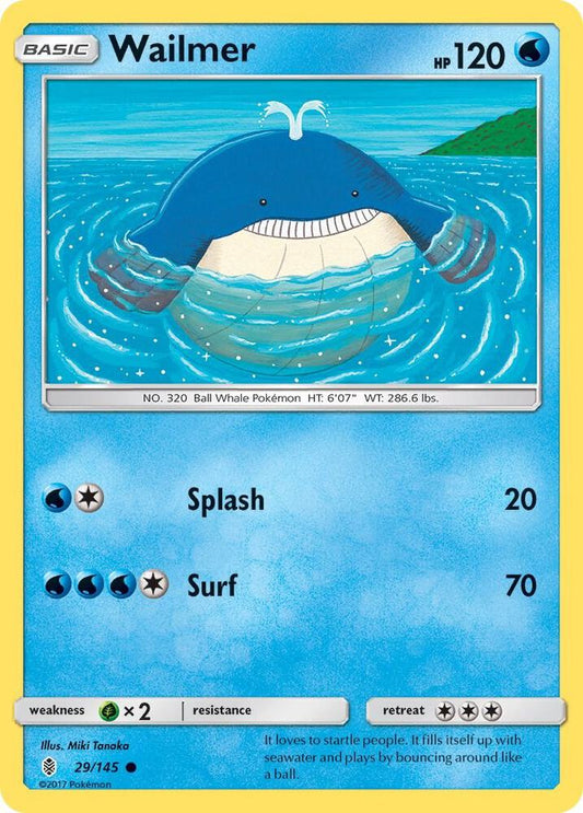 Wailmer [SM - Guardians Rising] 29/145