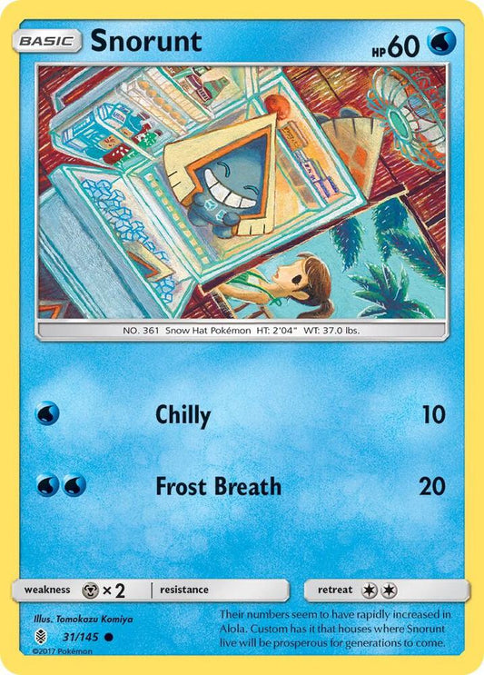 Snorunt [SM - Guardians Rising] 31/145