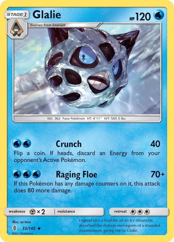 Glalie [SM - Guardians Rising] 32/145