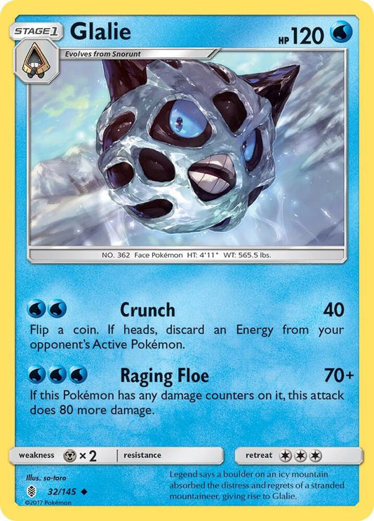 Glalie [SM - Guardians Rising] 32/145