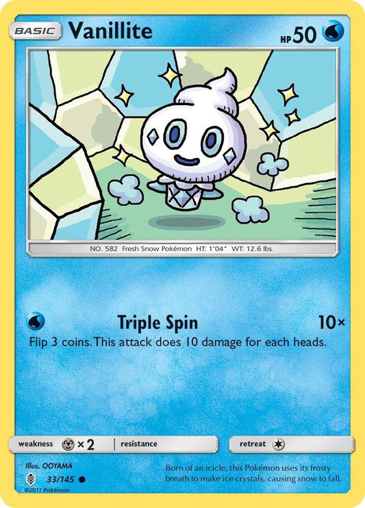 Vanillite [SM - Guardians Rising] 33/145