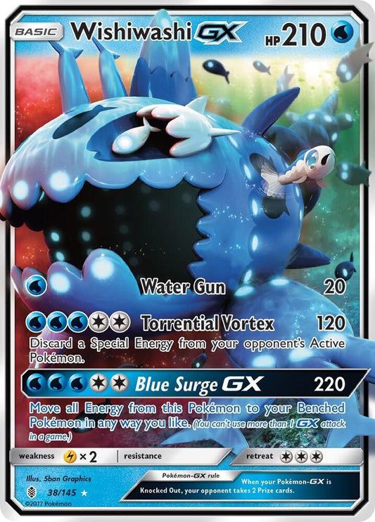 Wishiwashi GX [SM - Guardians Rising] 38/145