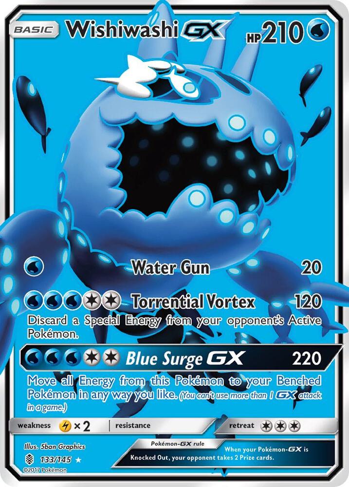 Wishiwashi GX (Full Art) [SM - Guardians Rising] 133/145