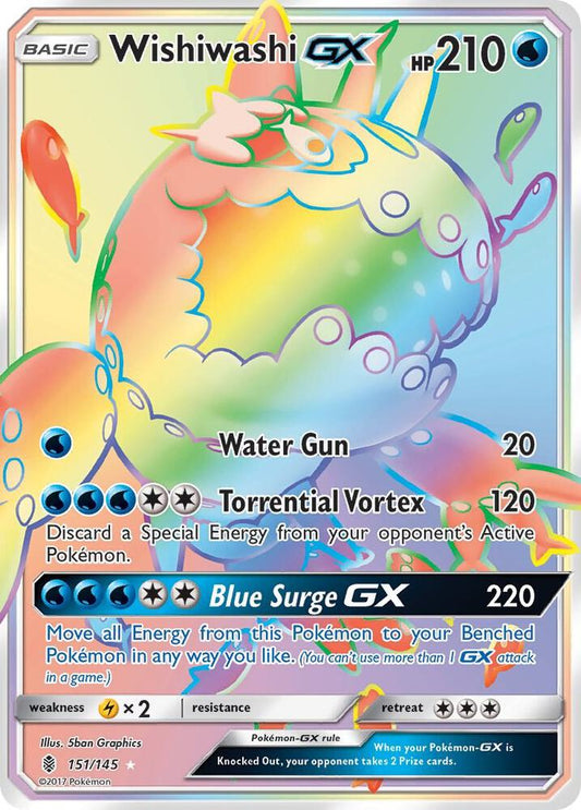 Wishiwashi GX (Secret) [SM - Guardians Rising] 151/145