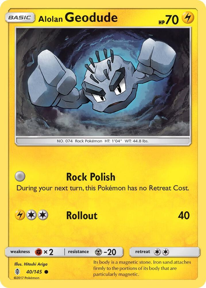 Alolan Geodude [SM - Guardians Rising] 40/145