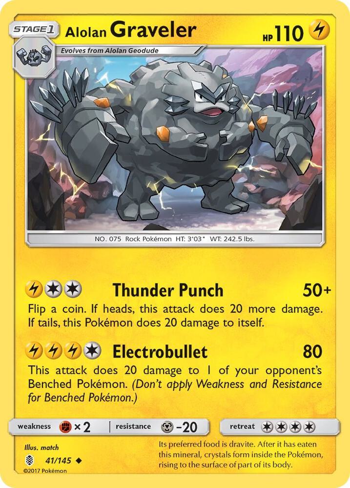 Alolan Graveler [SM - Guardians Rising] 41/145
