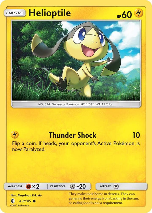 Helioptile [SM - Guardians Rising] 43/145