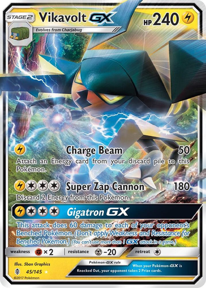 Vikavolt GX [SM - Guardians Rising] 45/145