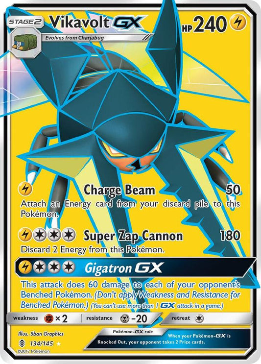 Vikavolt GX (Full Art) [SM - Guardians Rising] 134/145