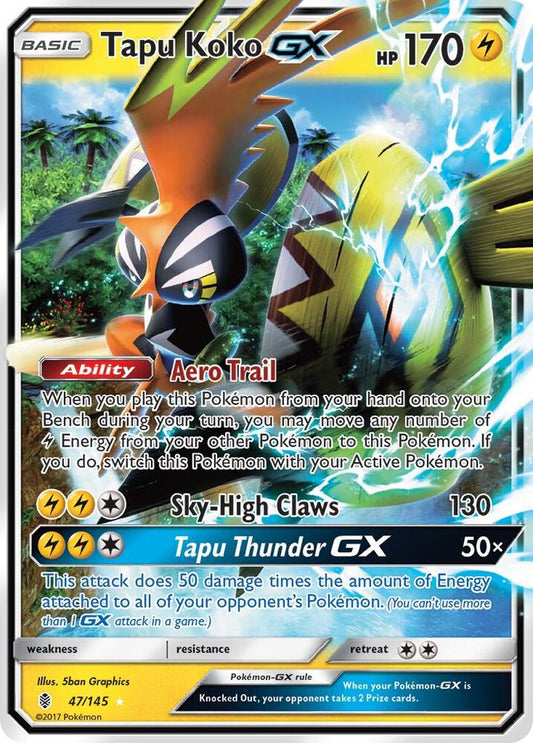 Tapu Koko GX [SM - Guardians Rising] 47/145