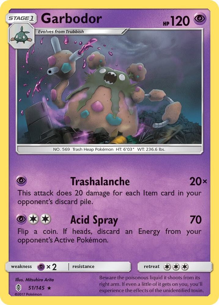 Garbodor [SM - Guardians Rising] 51/145