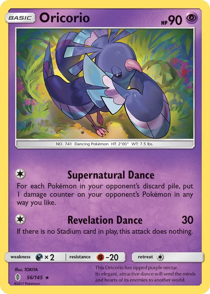 Oricorio (56) [SM - Guardians Rising] 56/145