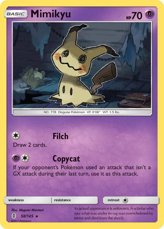 Mimikyu [SM - Guardians Rising] 58/145