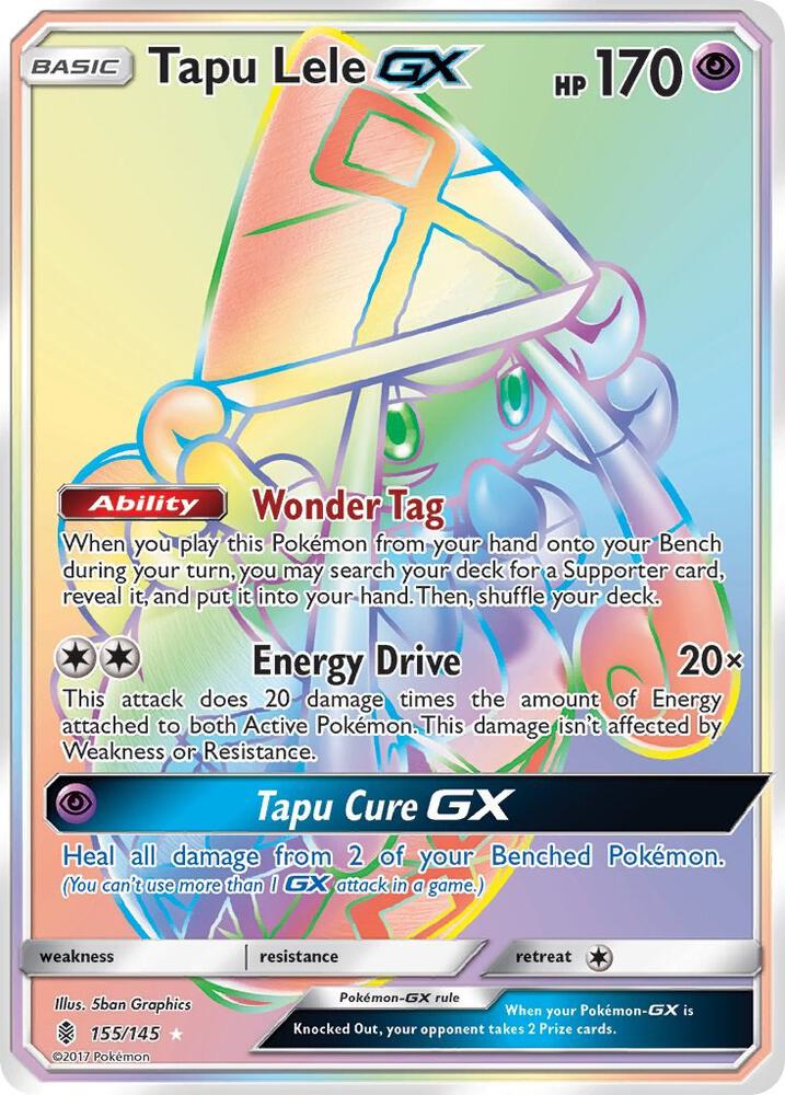 Tapu Lele GX (Secret) [SM - Guardians Rising] 155/145