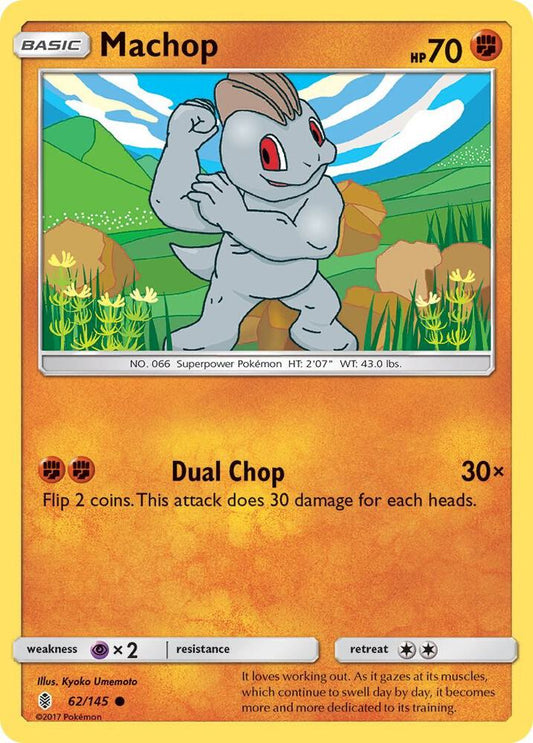 Machop (62) [SM - Guardians Rising] 62/145