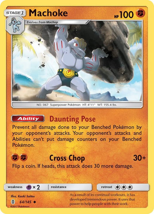 Machoke [SM - Guardians Rising] 64/145